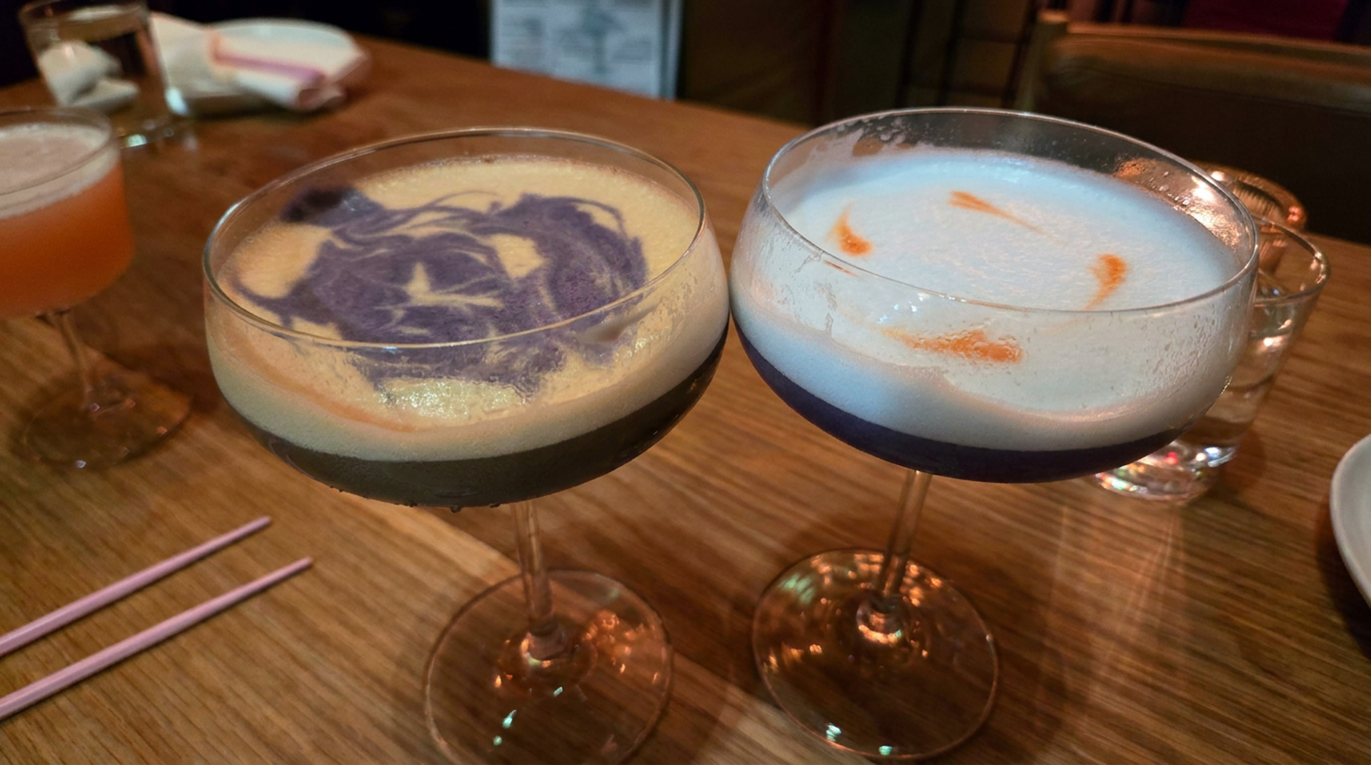 Cocktails in Pride Colors