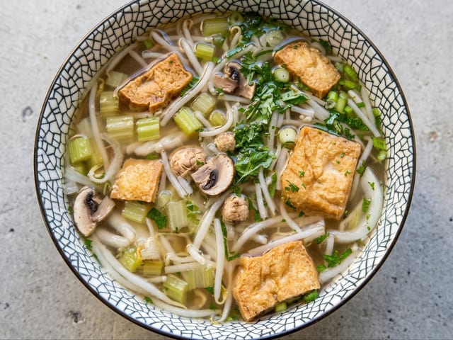 Vegetarian Phở.