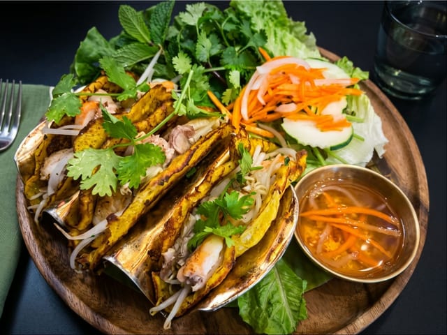Bánh Xèo Taco (3pc).